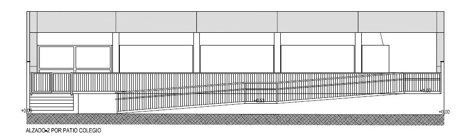 Ampliación Colegio y Nueva Entrada Perspectiva 139