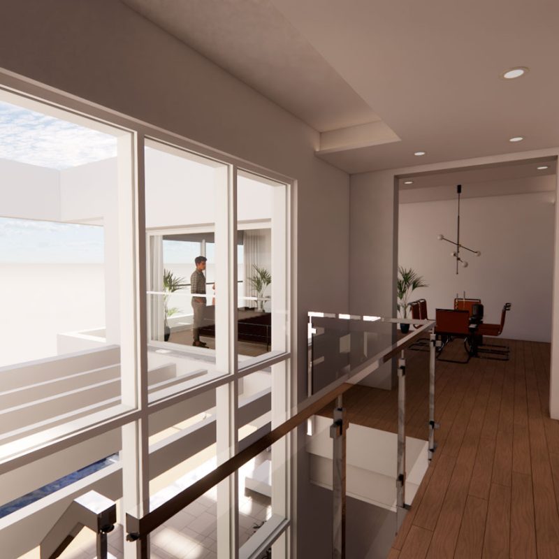 13_Interior_Entrada-PROYECTO-VIVIENDA-UNIFAMILIAR-AISLADA-CON-PISCINA-EN-MIJAS